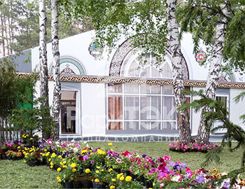 Оригинальные павильоны в Астрахани